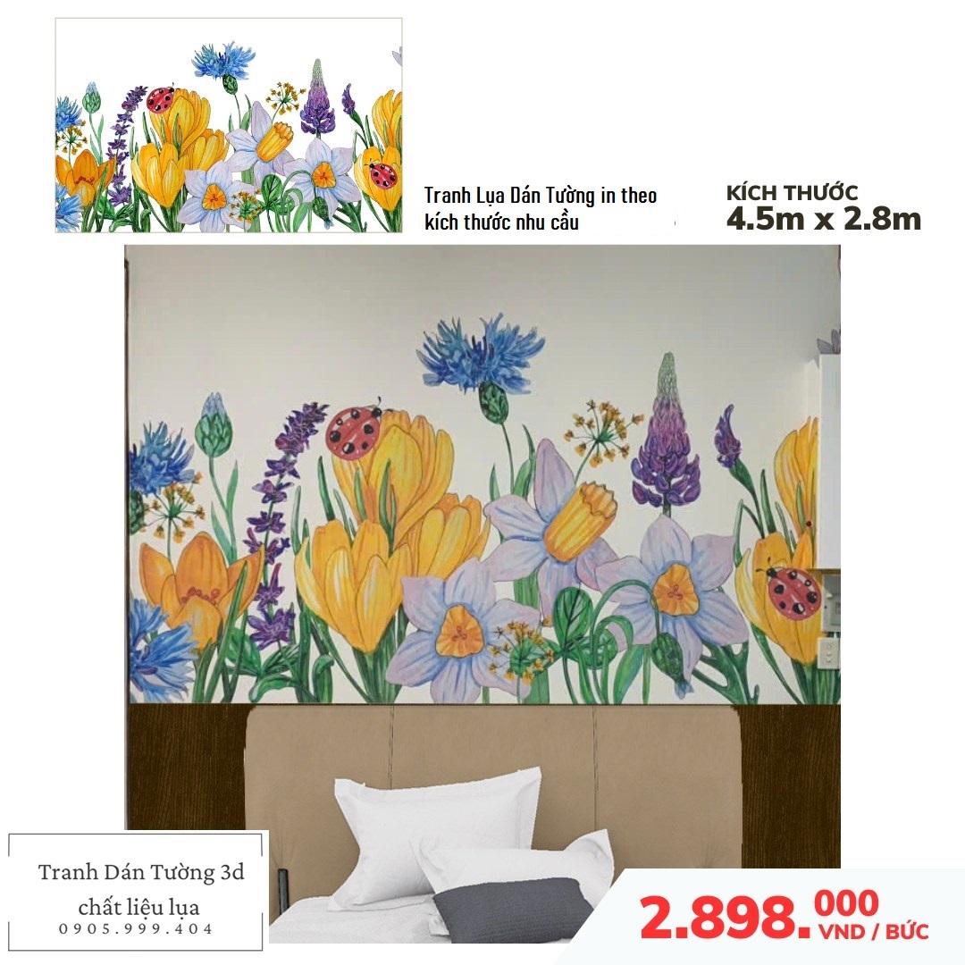 Cung cấp và thi công Giấy Dán Tường, Tranh Dán Tường 3D