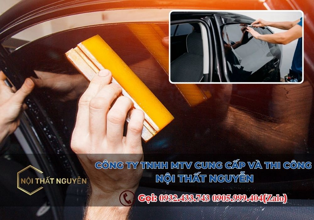 Phim cách nhiệt có nhiều ứng dụng, từ cách nhiệt cho nhà kính đến phim cách nhiệt xe hơi.