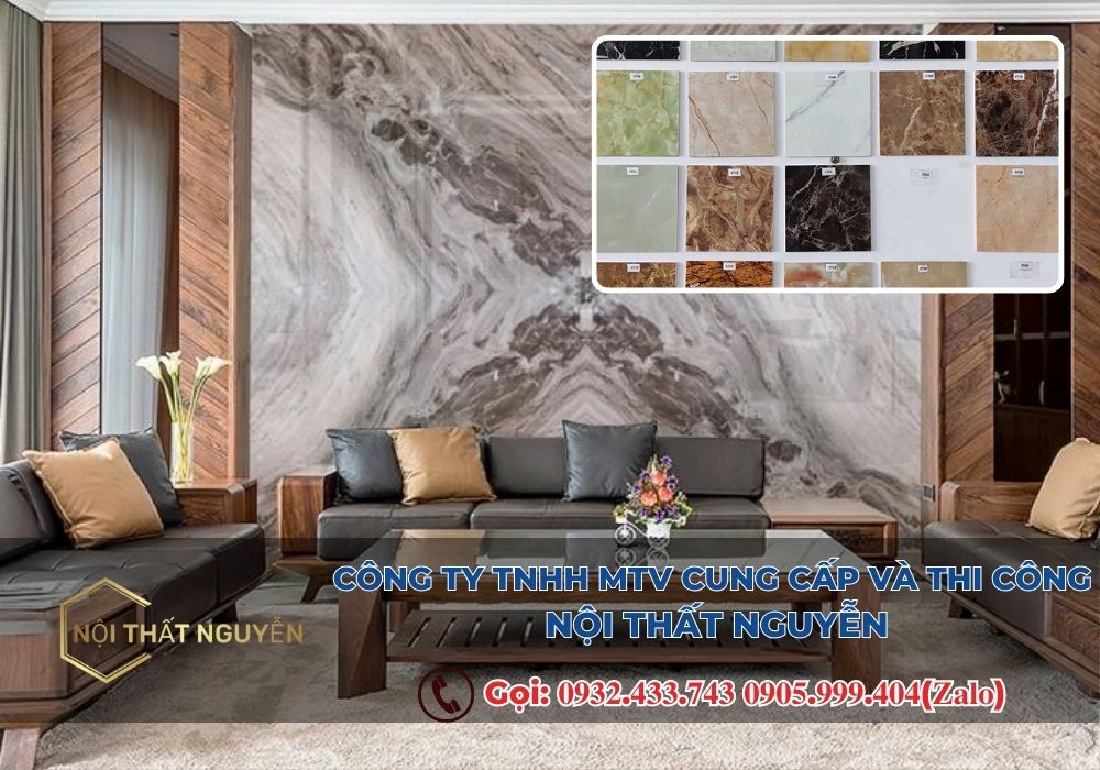 Tấm PVC vân đá không chỉ mang đến không gian ấn tượng mà còn có khả năng chống thấm, chống ẩm, giúp bảo vệ bề mặt thi công tốt hơn so với các vật liệu truyền thống.