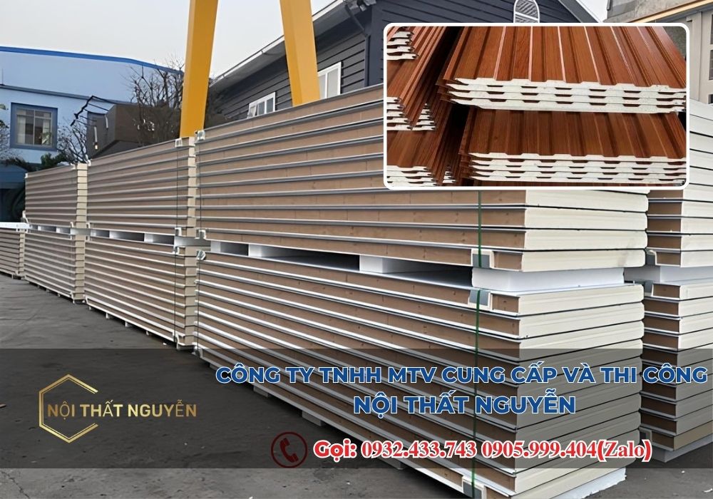 Tấm ốp panel đã trở thành vật liệu được ưa chuộng trong nhiều loại công trình như nhà xưởng, kho lạnh, nhà ở dân dụng hay văn phòng.