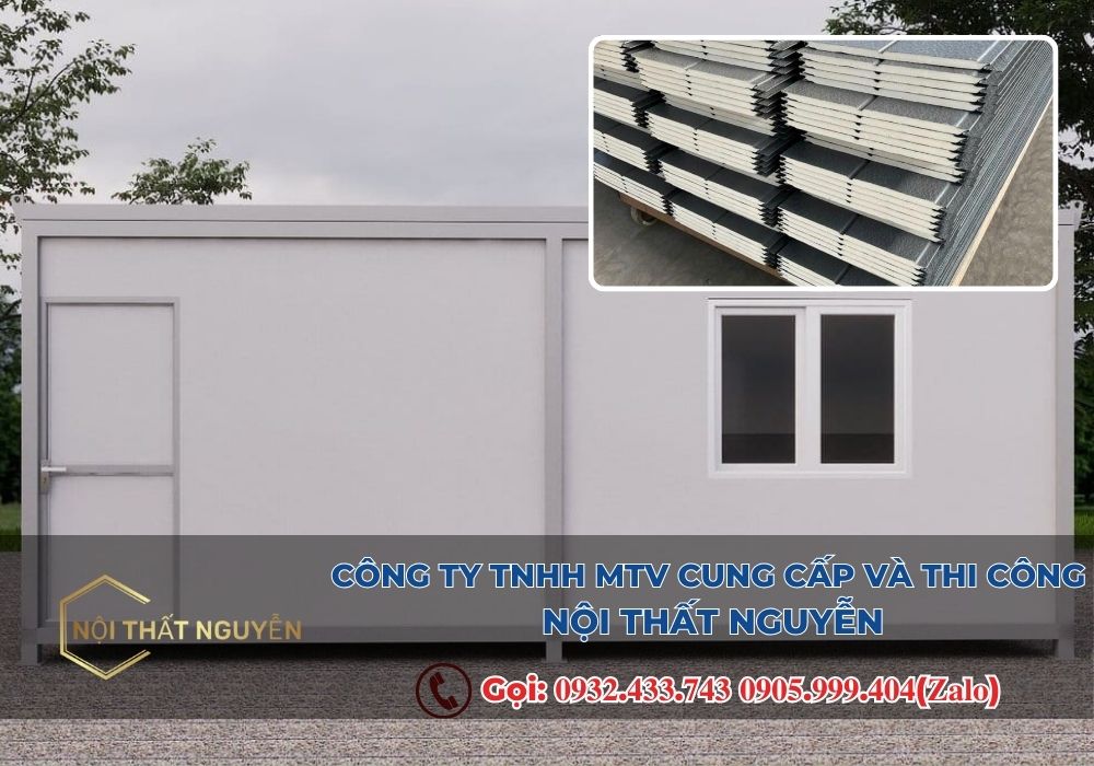 Tấm ốp panel trở thành lựa chọn lý tưởng cho các công trình như kho lạnh, nhà xưởng, văn phòng container nhờ đặc tính vượt trội về cách nhiệt, độ bền, tính thẩm mỹ và thi công linh hoạt.