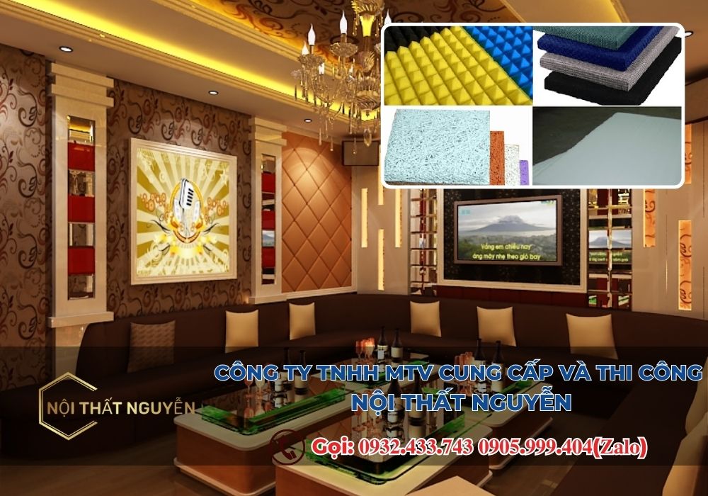 Mút cách âm phòng hát đóng vai trò then chốt trong việc giữ chất lượng âm thanh từng phòng và tránh âm thanh lọt ra ngoài làm ảnh hưởng khu vực xung quanh.