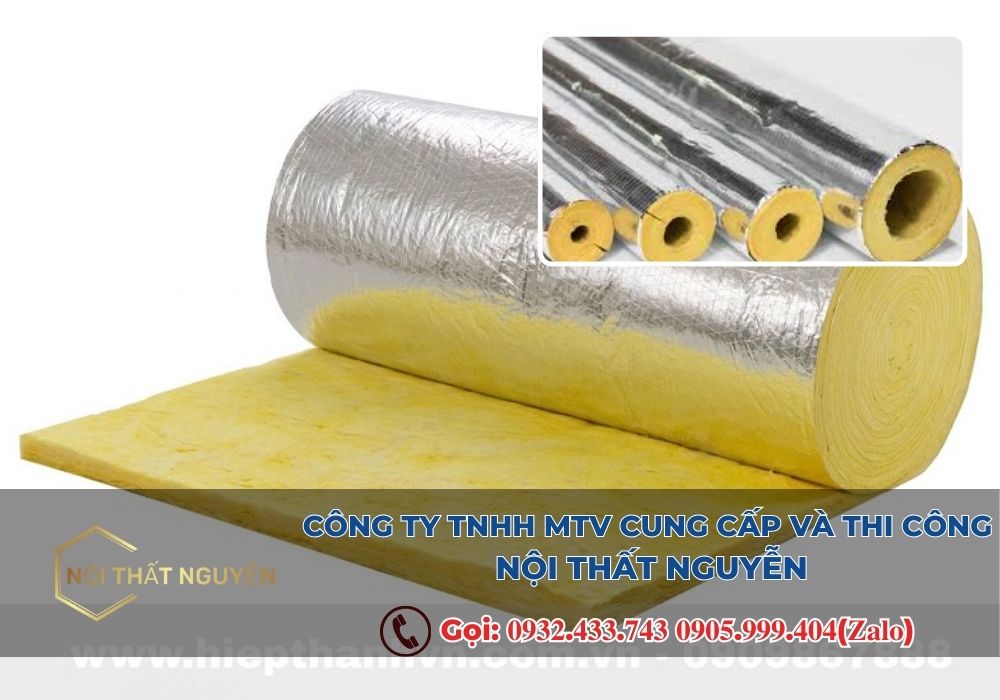 Bông thủy tinh được sản xuất từ vật liệu vô cơ tự nhiên, không chứa hóa chất độc hại, an toàn với sức khỏe người thi công và người sử dụng