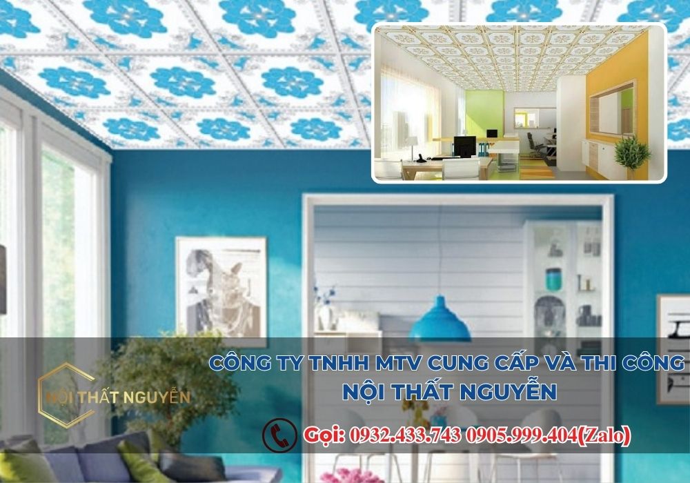 So với các loại trần khác như thạch cao, trần nhôm hay trần gỗ, trần nhựa 60x60 có giá thành rẻ hơn rất nhiều mà vẫn đảm bảo chất lượng và thẩm mỹ.