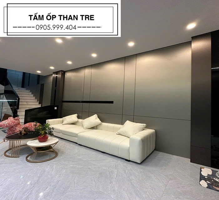 CÔNG TY TNHH MTV CUNG CẤP VÀ THI CÔNG NỘI THẤT NGUYỄN là đơn vị tiên phong thi công các dòng vật liệu mới như tấm ốp than tre mặt kim loại tại Đà Nẵng và miền Trung.