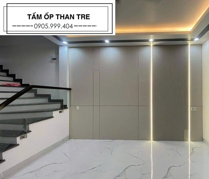 Trong thời đại kiến trúc và thiết kế hướng đến nội thất xanh – thông minh – bền vững, thi công ốp tấm sợi than tre đang trở thành một lựa chọn hàng đầu