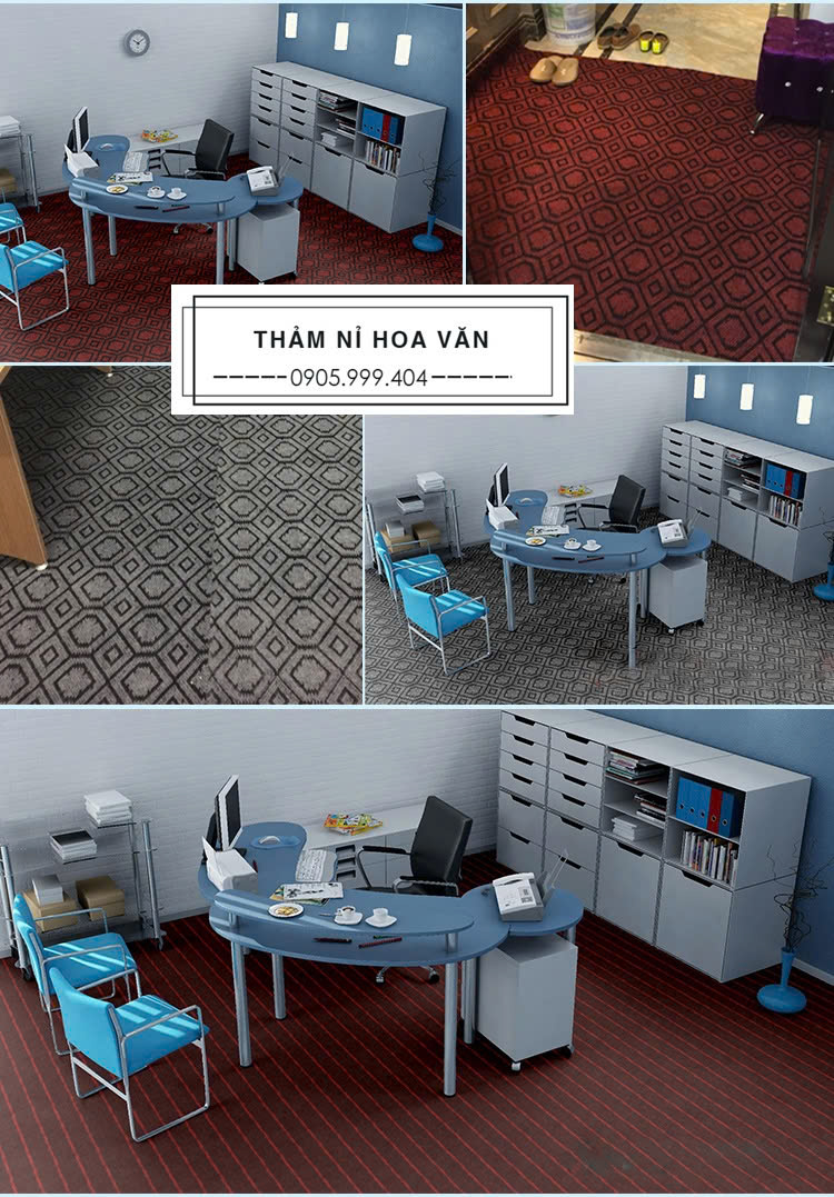Thảm nỉ hoa văn là lựa chọn hoàn hảo để mang đến một không gian nội thất sang trọng, độc đáo và đầy ấn tượng.