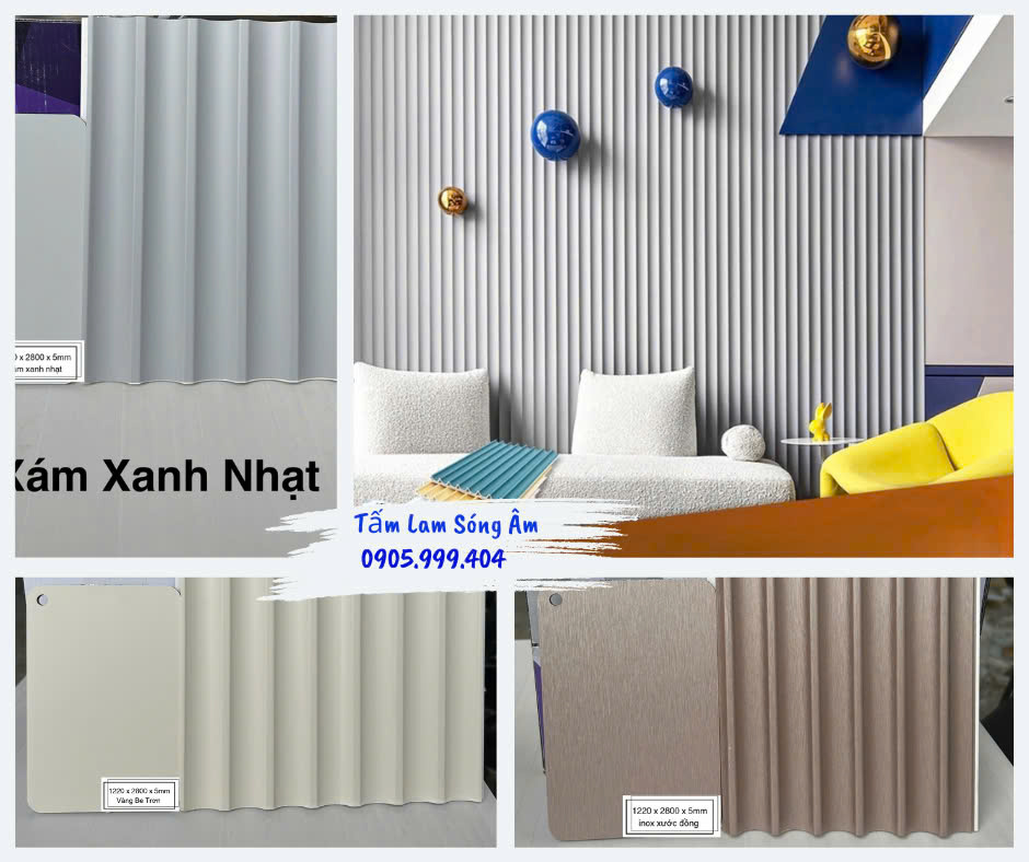 Với độ bền cao, chống ẩm, dễ thi công, lam sóng bán nguyệt đang dần trở thành sự lựa chọn thay thế hoàn hảo cho gỗ tự nhiên đắt đỏ trong các công trình nội thất từ dân dụng đến thương mại.