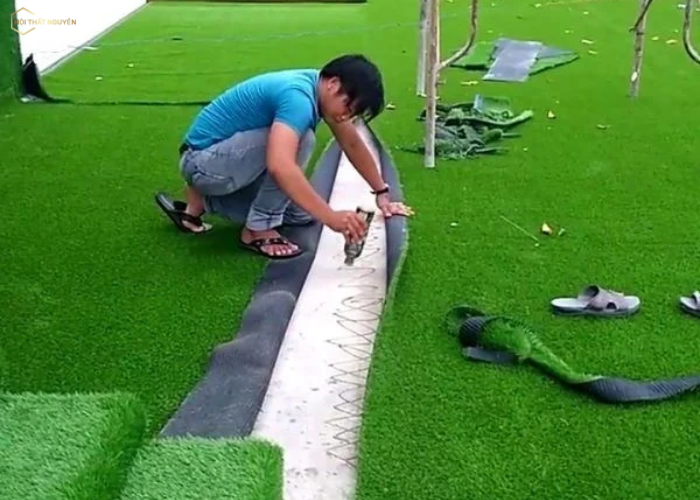 Cỏ nhân tạo tại Cẩm Lệ (4)