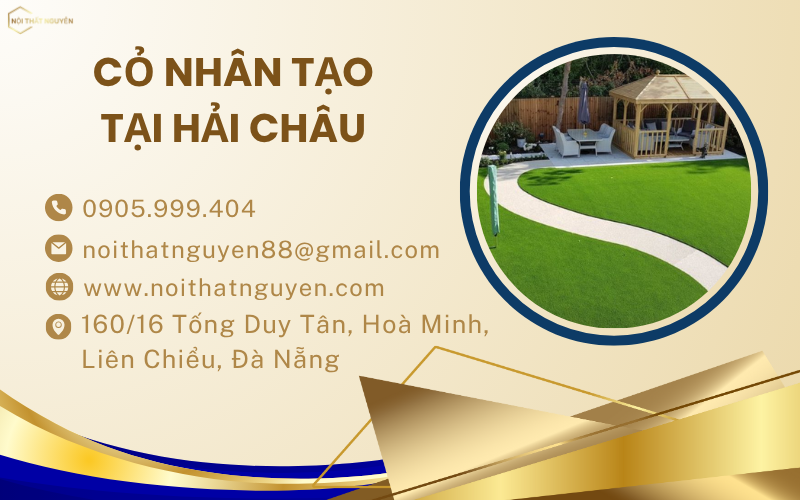 Cỏ nhân tạo tại Hải Châu