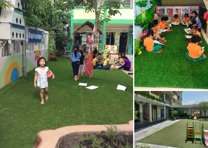 Cỏ nhân tạo tại Liên Chiểu (2)