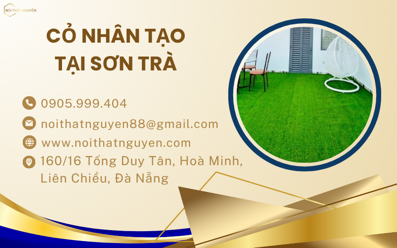 Cỏ nhân tạo tại Sơn Trà