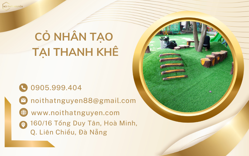 Cỏ nhân tạo tại Thanh Khê