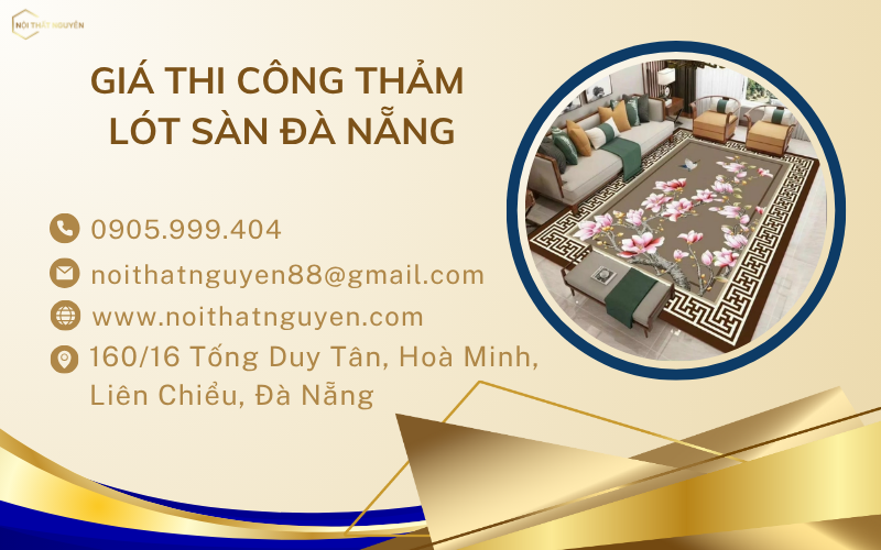 Giá thi công thảm lót sàn Đà Nẵng