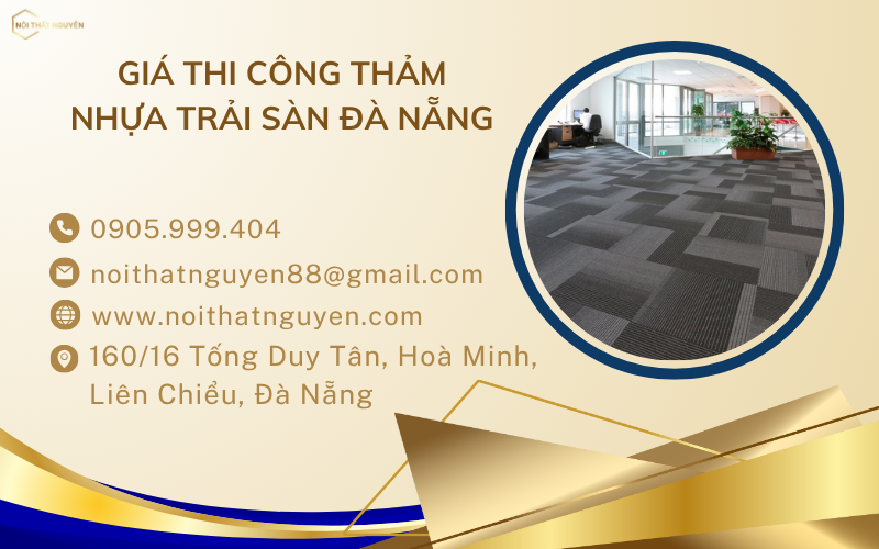 Giá thi công thảm nhựa trải sàn Đà Nẵng