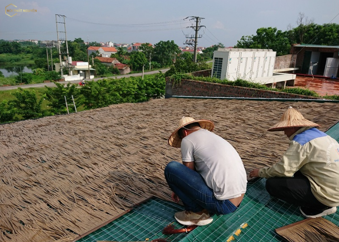 Giá thi công thảm rơm Đà Nẵng (6)