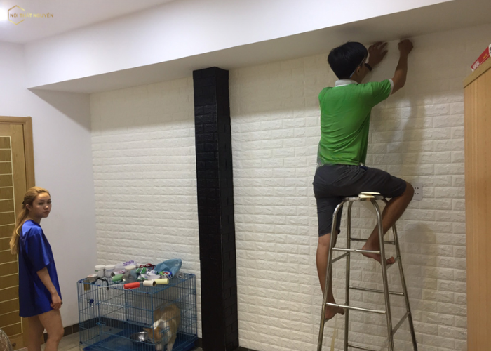 Giá thi công xốp dán tường Đà Nẵng (1)