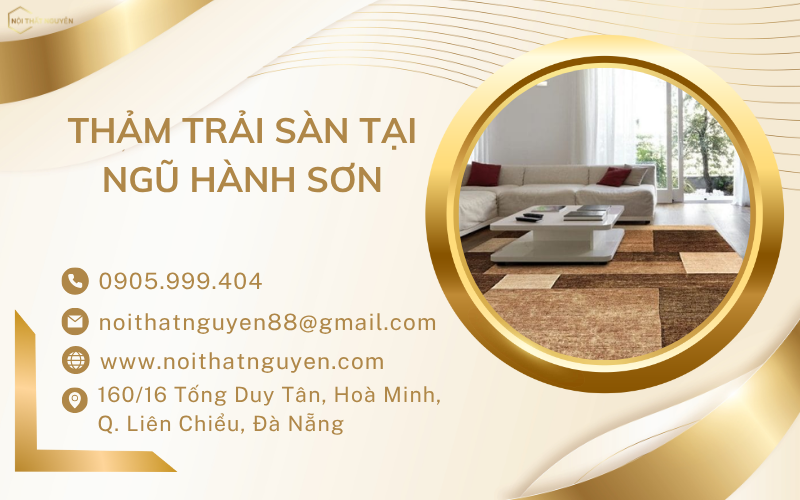 Thảm trải sàn tại Ngũ Hành Sơn