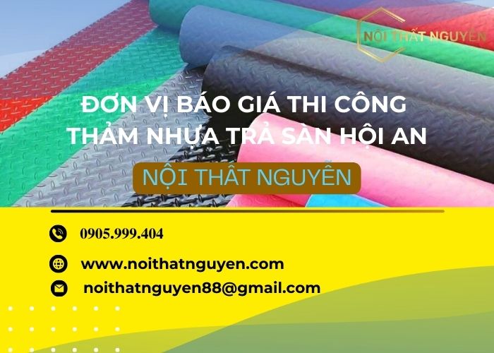 Báo giá thi công thảm nhựa trải sàn Hội An (5)
