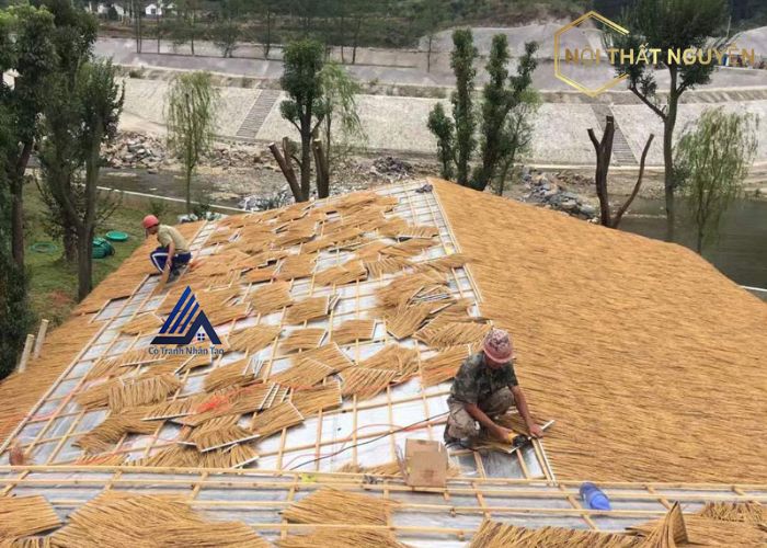 Báo giá thi công thảm rơm Hội An (3)