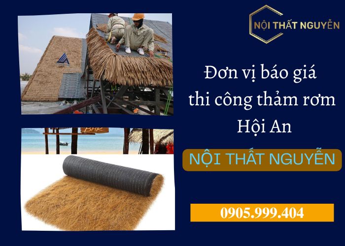 Báo giá thi công thảm rơm Hội An (4)