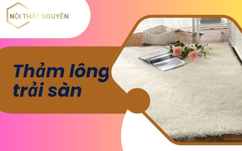 thảm lông trải sàn