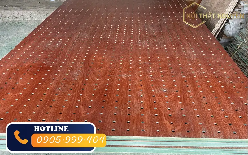 Ván tiêu âm MDF/HDF sơn PU