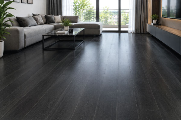 Sàn Cốt Xanh Màu Đen Tối Sang Trọng