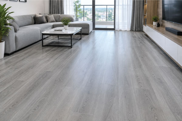 Sàn Cốt Xanh Màu Xám Khói Hiện Đại