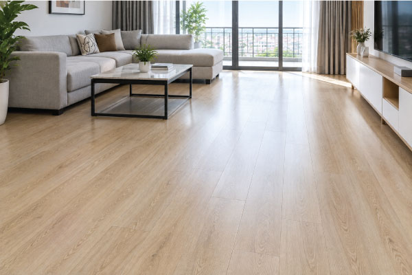 Sàn Gỗ Công Nghiệp 8mm Vân Sồi Sáng