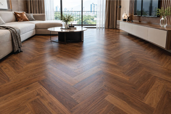 Sàn Xương Cá Tone Óc Chó (Walnut)